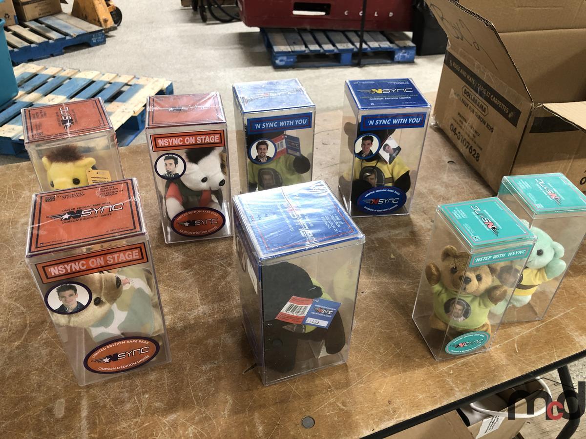 Limited Edition NSYNC Collectible Bears